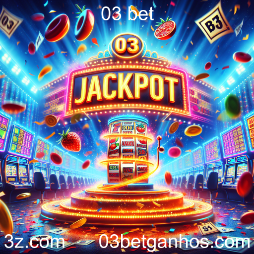 Jackpots: A Emoção das Grandes Vitórias no 03 Bet